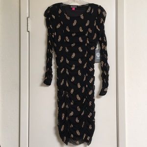 Vince Camuto Estate Jewels Floral Fit Dress